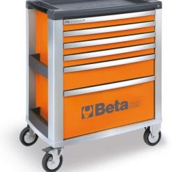 Beta Servante Atelier 039000031 C39-6/O Chariot à Outils Avec Six Tiroirs