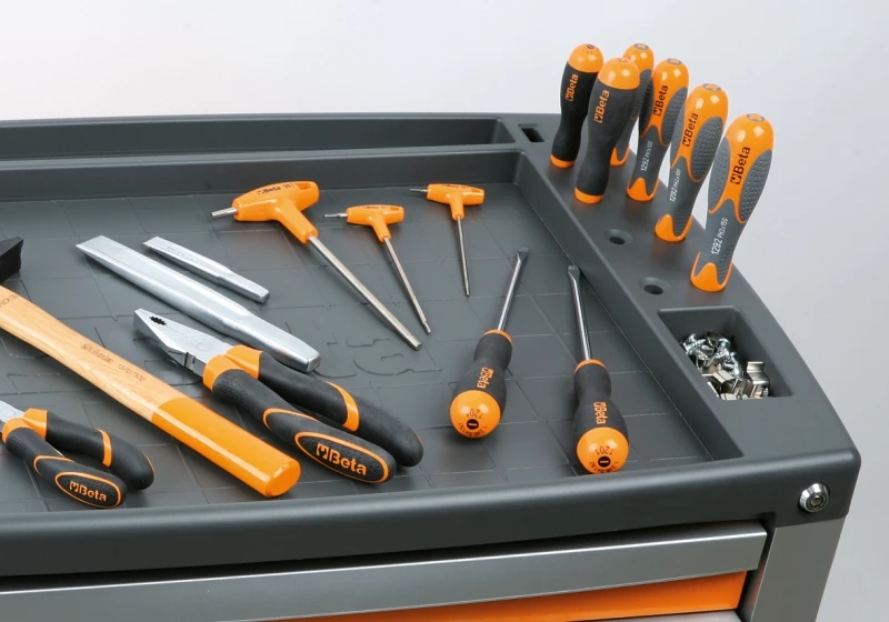 Beta Servante Atelier 039000031 C39-6/O Chariot à Outils Avec Six Tiroirs 5 Beta Servante Atelier 039000031 C39-6/O Chariot à Outils Avec Six Tiroirs – Image 5