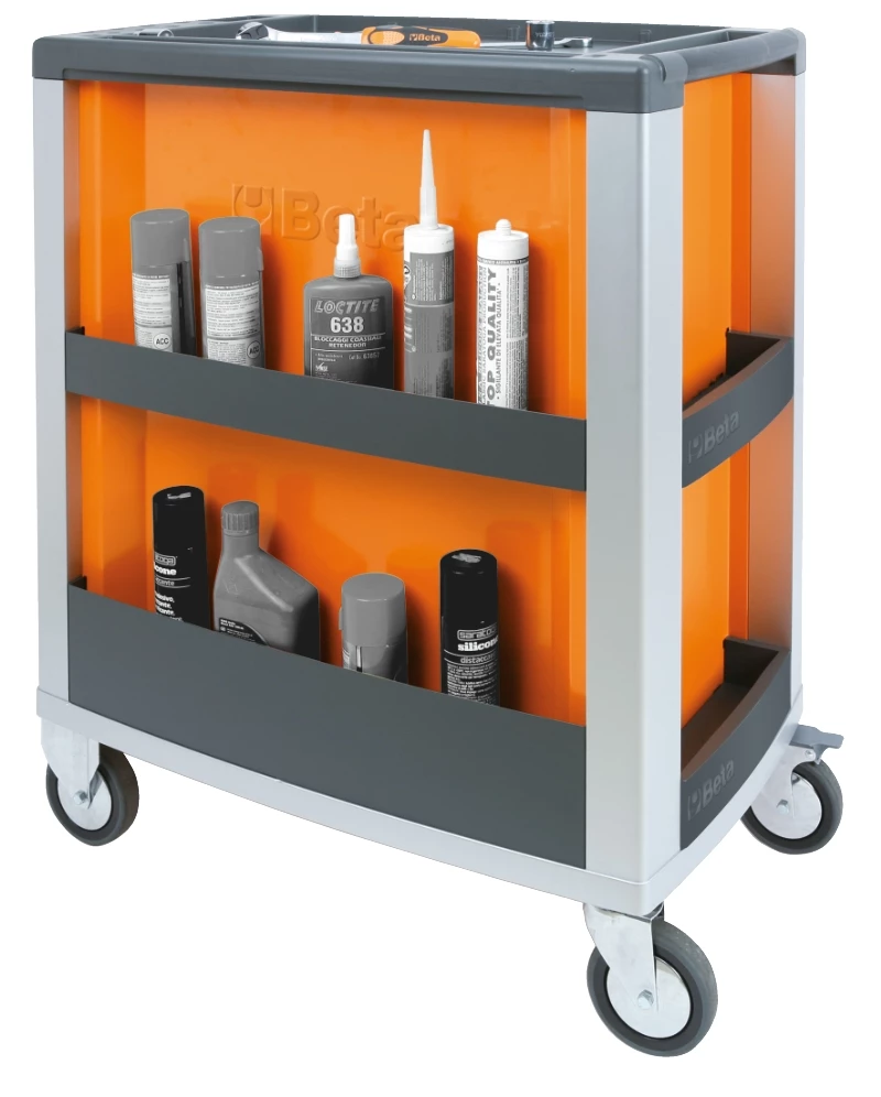 Beta Servante Atelier 039000033 C39-6/R Chariot à Outils Avec Six Tiroirs 2 Beta Servante Atelier 039000033 C39-6/R Chariot à Outils Avec Six Tiroirs – Image 2