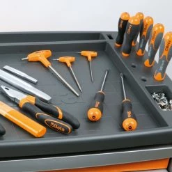 Beta Servante Atelier 039000041 C39-8/O Chariot à Outils Avec 8 Tiroirs Orange -Sac à outils Soldes 2022 039000041 c39 8 o chariot a outils avec 8 tiroirs orange 3