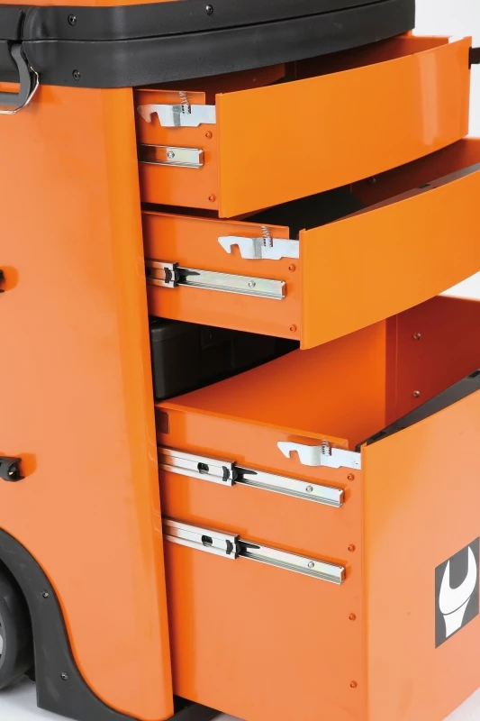 Beta Servante Atelier 041000002 C41H Chariot à Outils 2 Pièces Orange 3 Beta Servante Atelier 041000002 C41H Chariot à Outils 2 Pièces Orange – Image 3