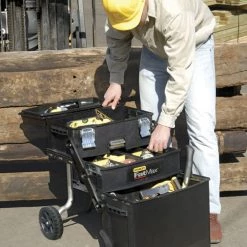 Stanley Servante Atelier 1-94-210 Chariot à Outils En Porte-à-faux FatMax -Sac à outils Soldes 2022 1 94 210 chariot a outils en porte a faux fatmax 3