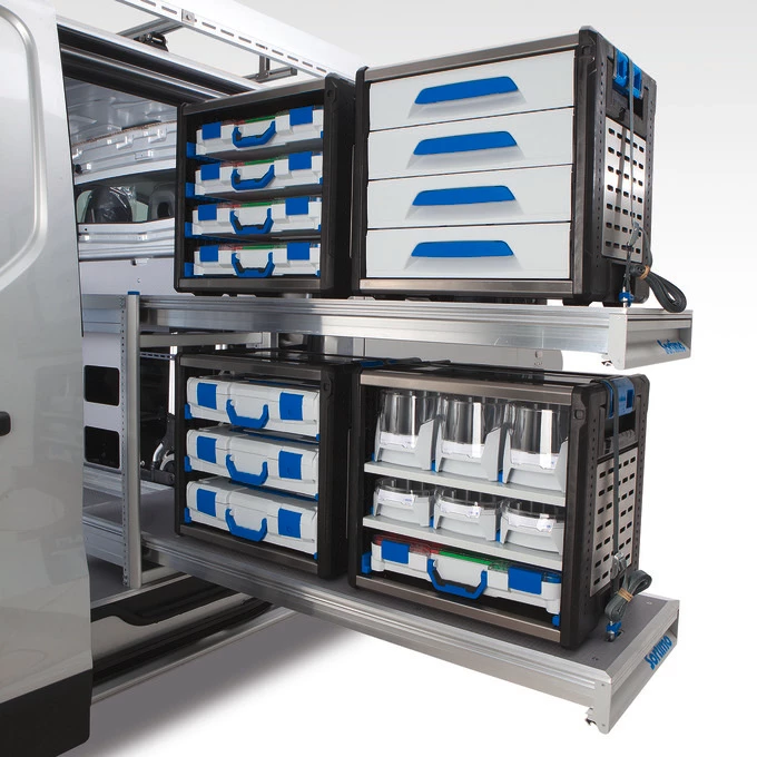 Sortimo Servante Atelier 1000003702 WorkMo 24-500 Avec 4 Tiroirs 2 Sortimo Servante Atelier 1000003702 WorkMo 24-500 Avec 4 Tiroirs – Image 2