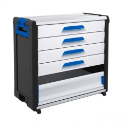 Sortimo Servante Atelier 1000004439 WorkMo 34-750 Avec 4 Tiroirs Et Une Tablette Rabattable