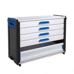 Sortimo Servante Atelier 1000004440 WorkMo 44-750 Avec 4 Tiroirs Et Une Tablette Rabattable