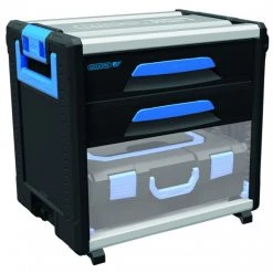 Gedore Servante Atelier 1110 WM 321 Boîte à Outils Modulaire WorkMo B3 - 2 Tiroirs H6 + Compartiment Pour L-Boxx + S-Boxx 2954354