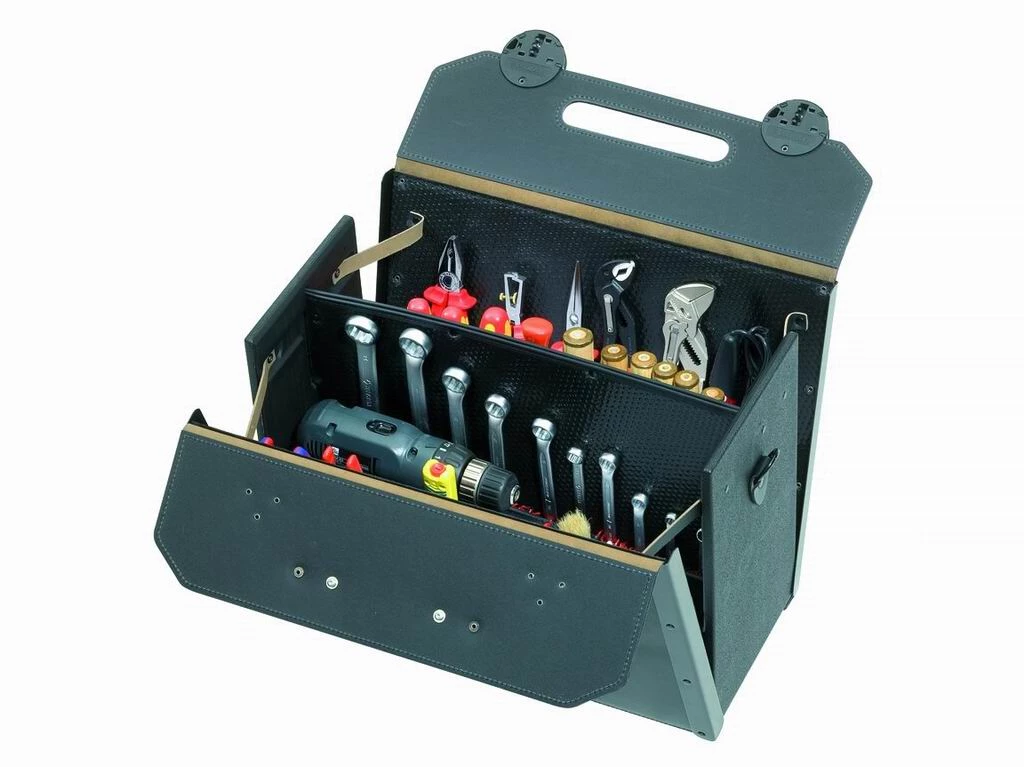 Parat 17.000.581 Sac à Outils Top-Line En Cuir, Extra Large 1 Parat 17.000.581 Sac à Outils Top-Line En Cuir, Extra Large