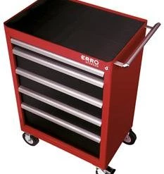 Servante Atelier 1714005 Erro "Elite" Chariot Avec 5 Tiroirs, Roulement à Billes