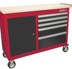 Servante Atelier 1716005 Erro "Elite" Trolley Avec 5 Tiroirs