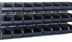 Raaco Panneau Mural Et Outils De Fixation 181228 2 Panneaux Muraux Avec 24 Plateaux