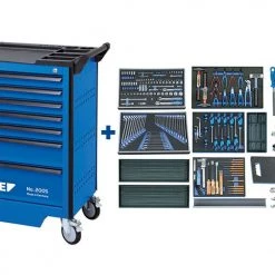 Gedore Servante Atelier 2005 BASIC Chariot à Outils 7 Tiroirs 198 Pièces 2118106 -Sac à outils Soldes 2022 2005 basic chariot a outils 7 tiroirs 198 pieces 2118106 3