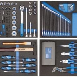 Gedore Servante Atelier 2005 TS 147 Chariot à Outils 147 Pièces 2980282 -Sac à outils Soldes 2022 2005 ts 147 chariot a outils 147 pieces 2980282 2