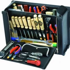 Parat 5.380.000.031 Nouveau Sac à Outils Classique En Cuir | Cloison Centrale