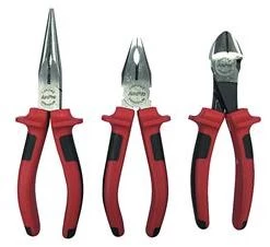 Servante Atelier AmPro Jeu De Pinces VDE 1000 Volt 3 Pièces