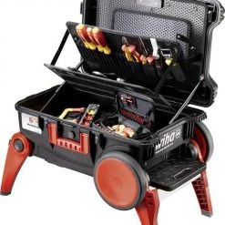 Wiha Servante Atelier Coffret à Outils XXL III - 46 Pièces Pour électricien