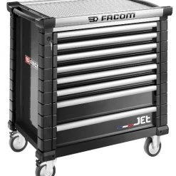 Facom Servante Atelier JET.8NM4A JET TOOL TROLLEY 8 TIROIRS M4 NOIR