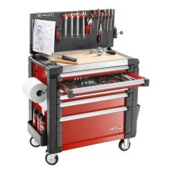 Facom Servante Atelier JET.A14M4 Incrustation En Bois Pour JET+4