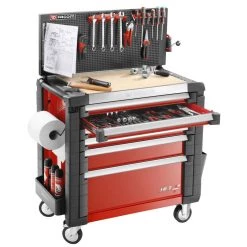 Facom Servante Atelier JET.A14M5 Incrustation En Bois Pour JET+5