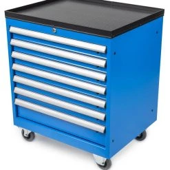 Huvema Servante Atelier K8106 Chariot à Outils Avec 6 Tiroirs