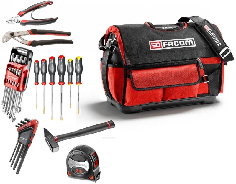 Facom Sac à Outils Rempli BS.T20CM28 1 Facom Sac à Outils Rempli BS.T20CM28