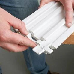 Stanley Panneau Mural Et Outils De Fixation STST82610-1 Track Wall® Panneaux Muraux De Raccordement Par 4 Pièces -Sac à outils Soldes 2022 stst82610 1 track wallr panneaux muraux de raccordement par 4 pieces 3