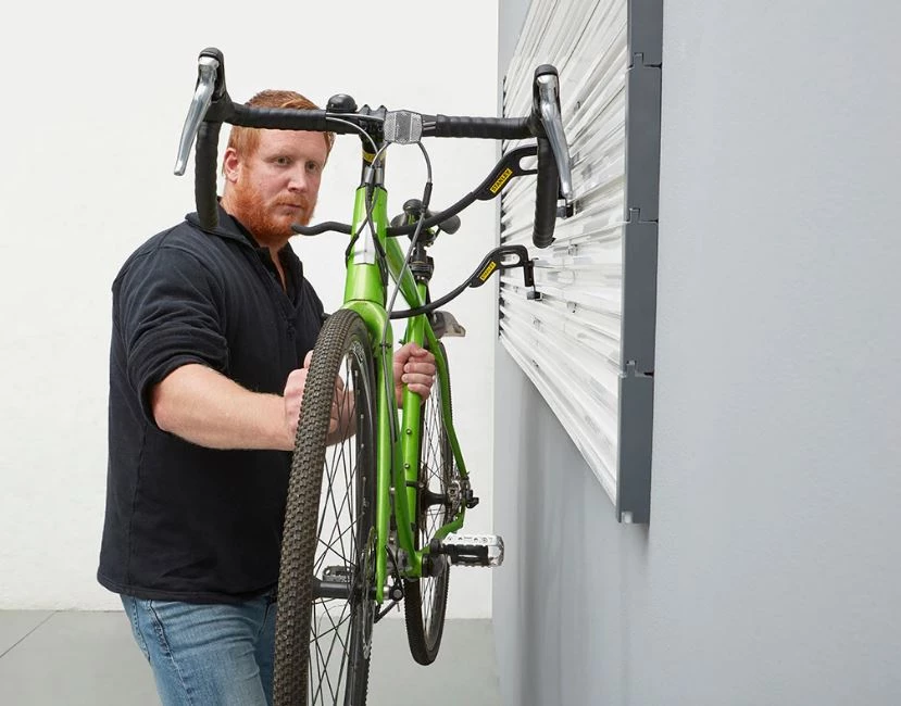 Stanley Panneau Mural Et Outils De Fixation STST82615-1 Track Wall® Crochet Pour Bicyclette Horizontal 4 Stanley Panneau Mural Et Outils De Fixation STST82615-1 Track Wall® Crochet Pour Bicyclette Horizontal – Image 4