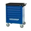 Gedore Servante Atelier WSL-M6 Chariot à Outils Workster Smartline Avec 6 Tiroirs 3100707